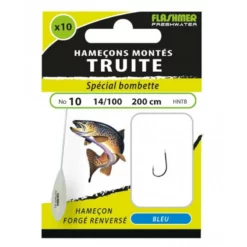 FLASHMER Trout Float Tied Hook 0.140 Mm