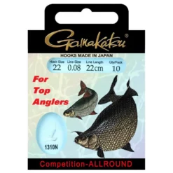 Gamakatsu Booklet Allround 1310N Tied Hook 0.120 Mm