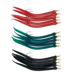 Kinetic Gummi Makk Barbed Single Eyed Hook 5 Units