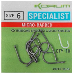 KORUM Xpert Specialist Barbless Single Eyed Hook -Cheap bags Store korum xpert specialist barbless single eyed hook 3