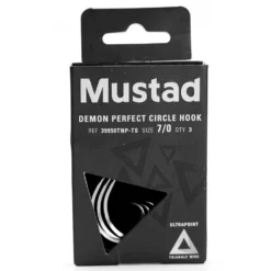 Mustad 39950 TNP Demon Perdect Circle Triangle Point Hook -Cheap bags Store mustad 39950 tnp demon perdect circle triangle point hook 2