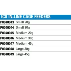 PRESTON INNOVATIONS ICS In-Line Cage M Feeder 5 PRESTON INNOVATIONS ICS In-Line Cage M Feeder -Cheap bags Store preston innovations ics in line cage m feeder 1