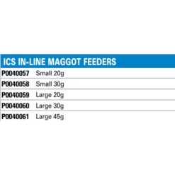 PRESTON INNOVATIONS ICS In-Line Maggot S Feeder -Cheap bags Store preston innovations ics in line maggot s feeder 1