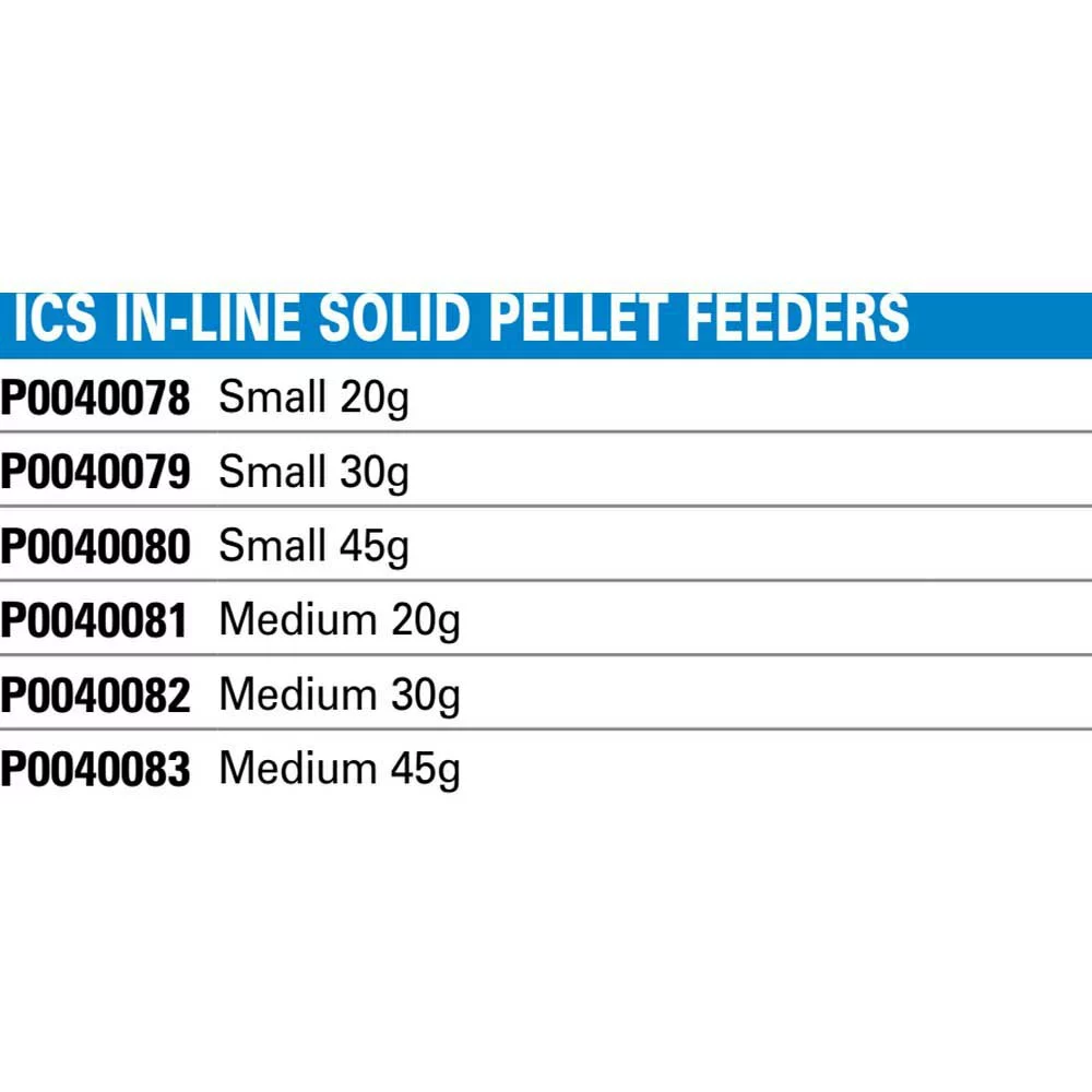PRESTON INNOVATIONS ICS In-Line Solid Pellet M Feeder 4 PRESTON INNOVATIONS ICS In-Line Solid Pellet M Feeder - Image 2