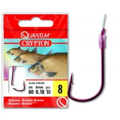 Quantum Fishing Crypton Bream 0.100 Mm Tied Hook -Cheap bags Store quantum fishing crypton bream 0.100 mm tied hook 2