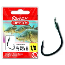 Quantum Fishing Crypton Carp 0.280 Mm Tied Hook -Cheap bags Store quantum fishing crypton carp 0.280 mm tied hook 2