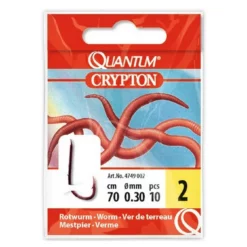 Quantum Fishing Crypton Red Worm 0.250 Mm Tied Hook -Cheap bags Store quantum fishing crypton red worm 0.250 mm tied hook 2