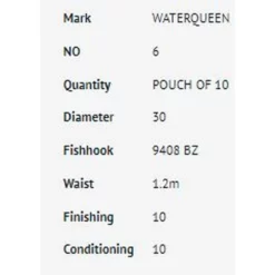 RAGOT Forged Bronze Short Rod 9408BZ Tied Hook 1.2 M 0.300 Mm -Cheap bags Store ragot forged bronze short rod 9408bz tied hook 1.2 m 0.300 mm 1